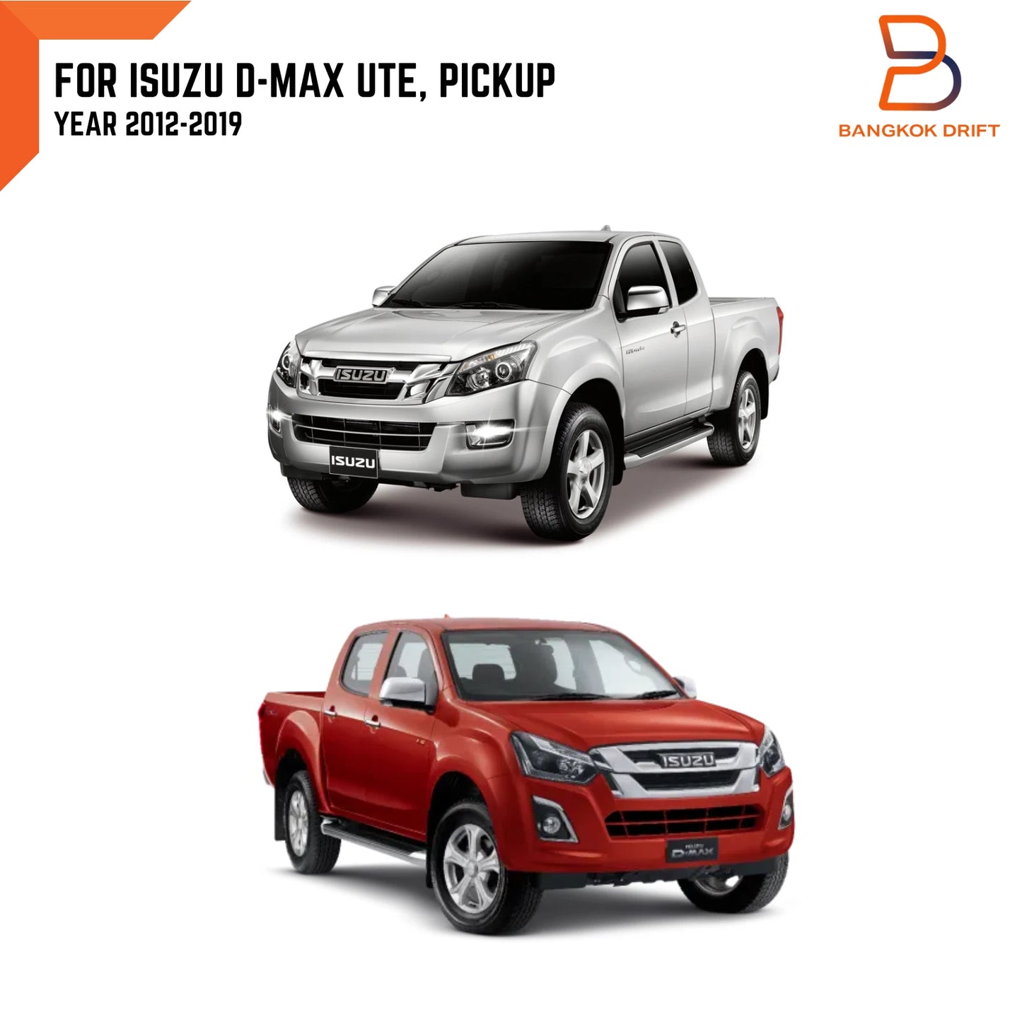 50 x Front Radio Console Dashboard Clips for Isuzu D-Max (2012-2019)