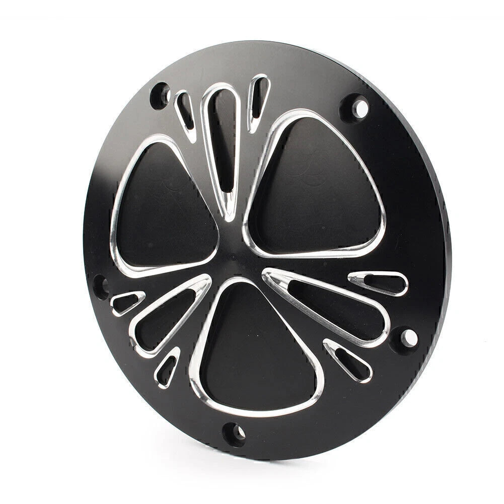 Black Clutch Timer & Point Covers for Harley Dyna, Softail, Sportster