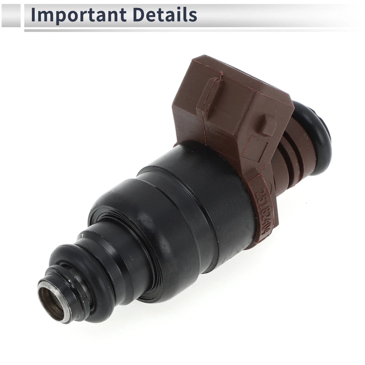 Fuel Injector 1x 1.6L for Chevrolet Lacetti (2005-2016) Brown Black