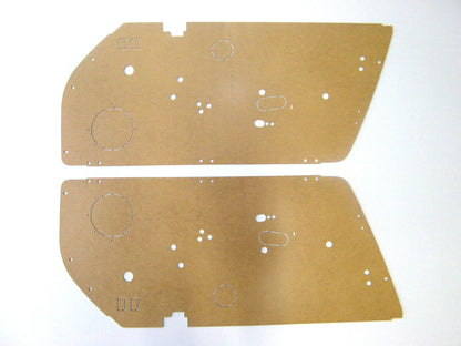2 x Hardboard Door Cardboard for Porsche 911 G-Series (1973-1986)