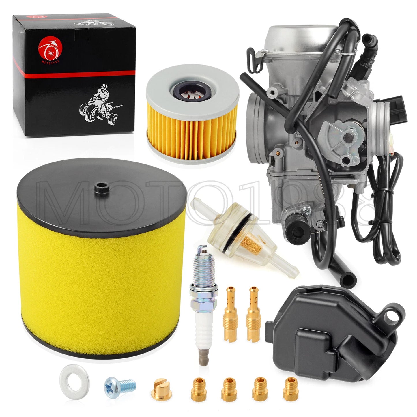 Carburetor w/ Air Filter for Honda TRX500FA/FGA/FPA Rubicon 2005-2014