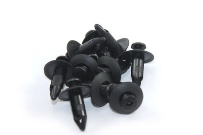 10x 8mm Fork Clips Plastic Pin Rivets for Suzuki GSX-R