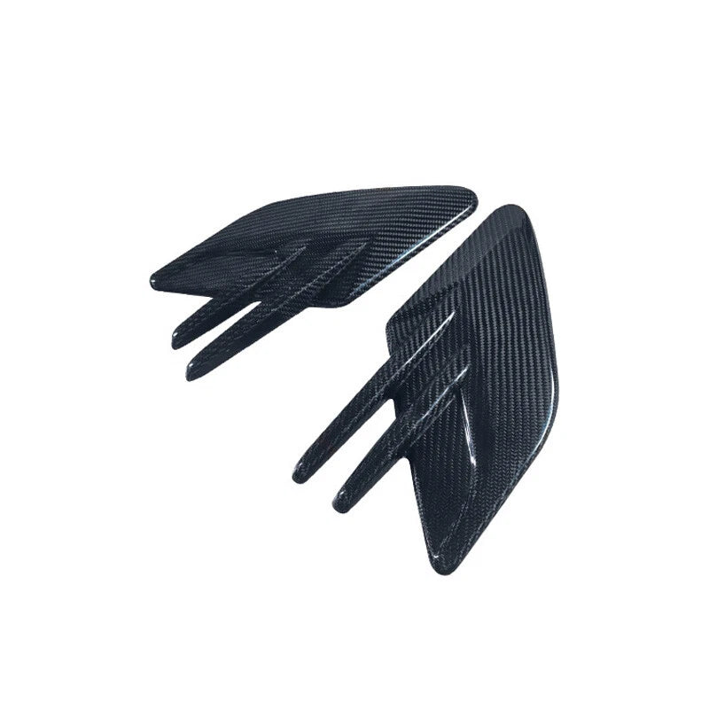 REAL Carbon Fiber Side Fender Flares Air Vent Trim For Range Rover Sport 2018-23