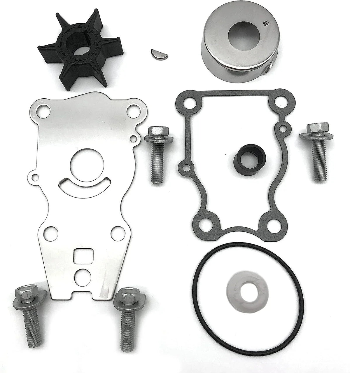 Water Pump Impeller Kit for Yamaha 25-40HP 4-Stroke Outboards (66T Series)