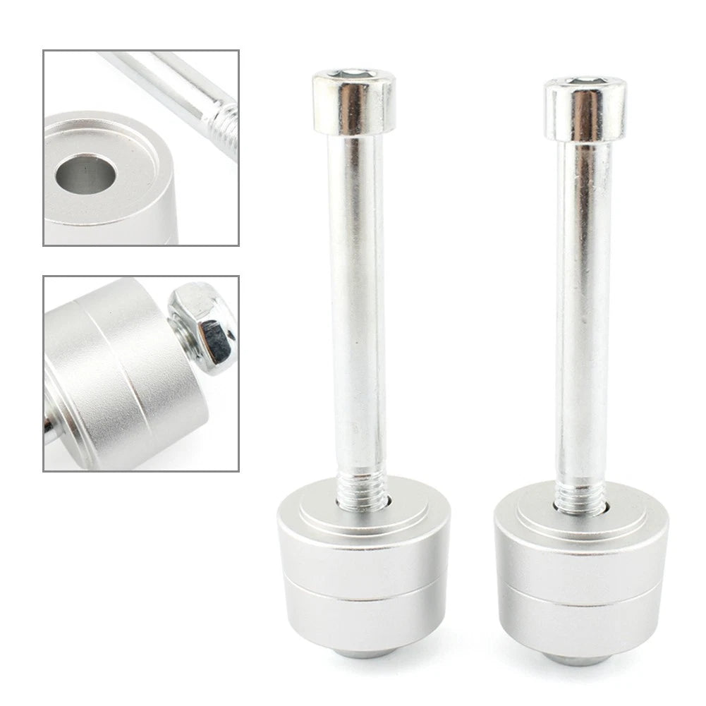 Ducati Hypermotard 821 Silver Handle Bar Risers (2013-2015)