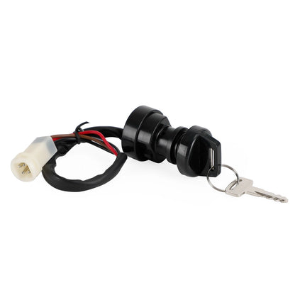 Ignition Lock with Key for Yamaha Moto-4 YFM 80 225 250 350 (1985-1995)