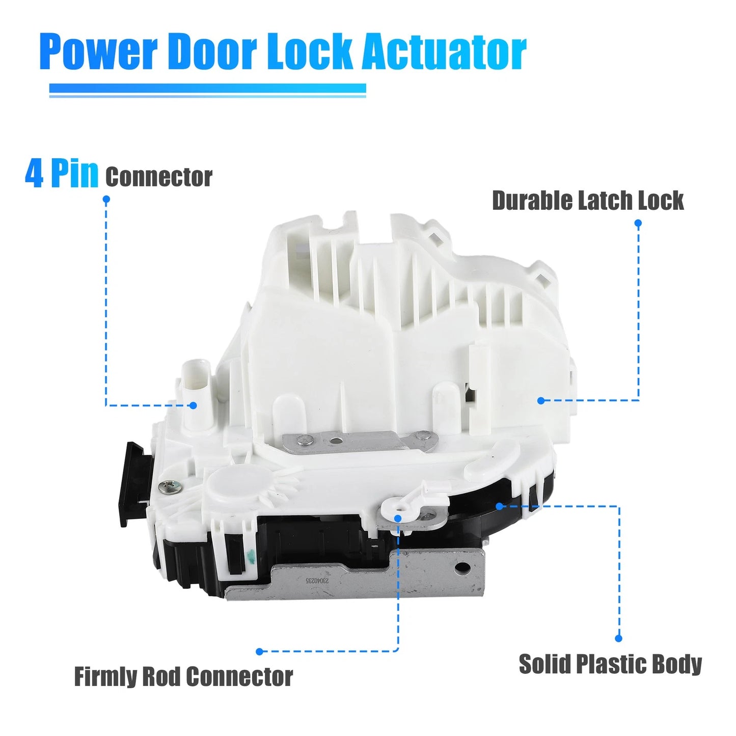 Rear Right Power Door Lock Actuator for Dodge Durango, Jeep (2004-2009)