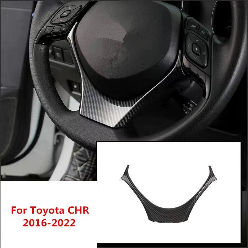 22X Carbon Fiber Interior Decor Cover Trim for Toyota C-HR (2016–2022)