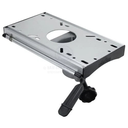 Boat Seat Slide & Swivel for 73mm Pedestal Post, 360° Rotation, 152mm Slide