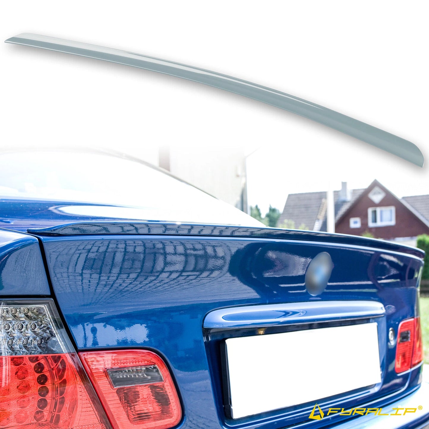 Gray Boot Lip Spoiler for BMW 3 Series E46 Coupe & M3 (1998-2006)