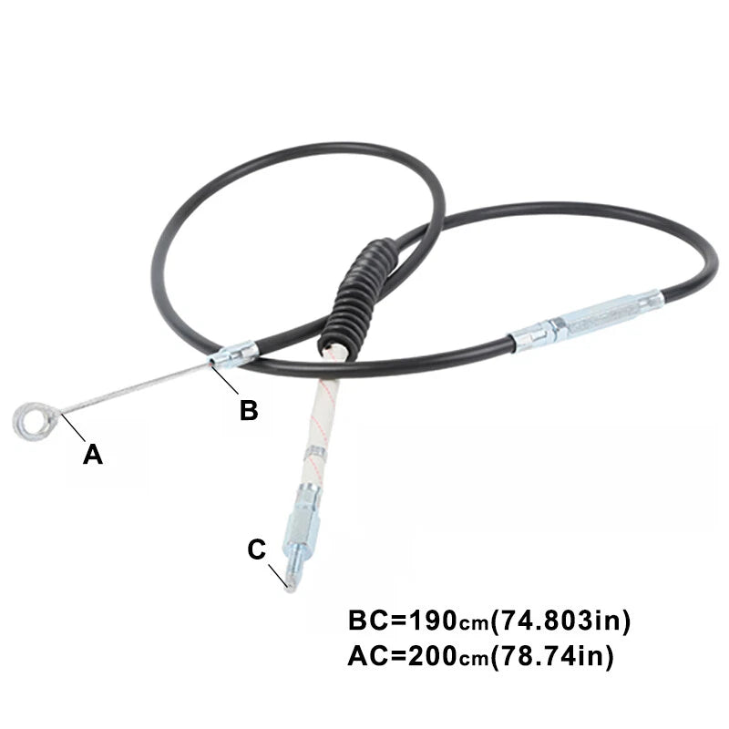 2m Clutch Cable for Harley Davidson Touring FLHR FLHT FLTR FLHX (2008-2013)
