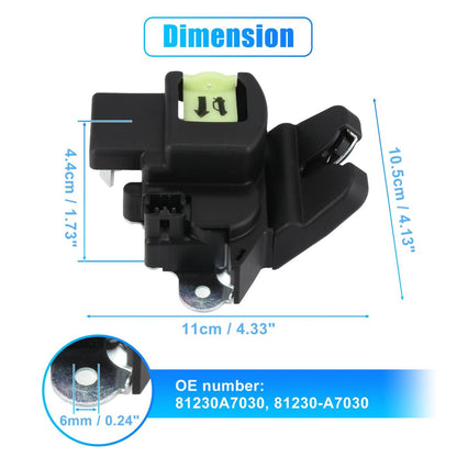 Trunk Latch Lock Actuator for Kia Forte Koup (2014-2020) 1.6 1.8 2.0L