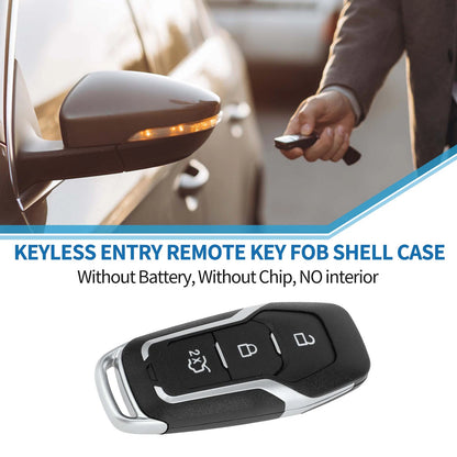 3 x Keyless Entry Remote Fob Shell Case for Ford Mondeo (2014-2018)