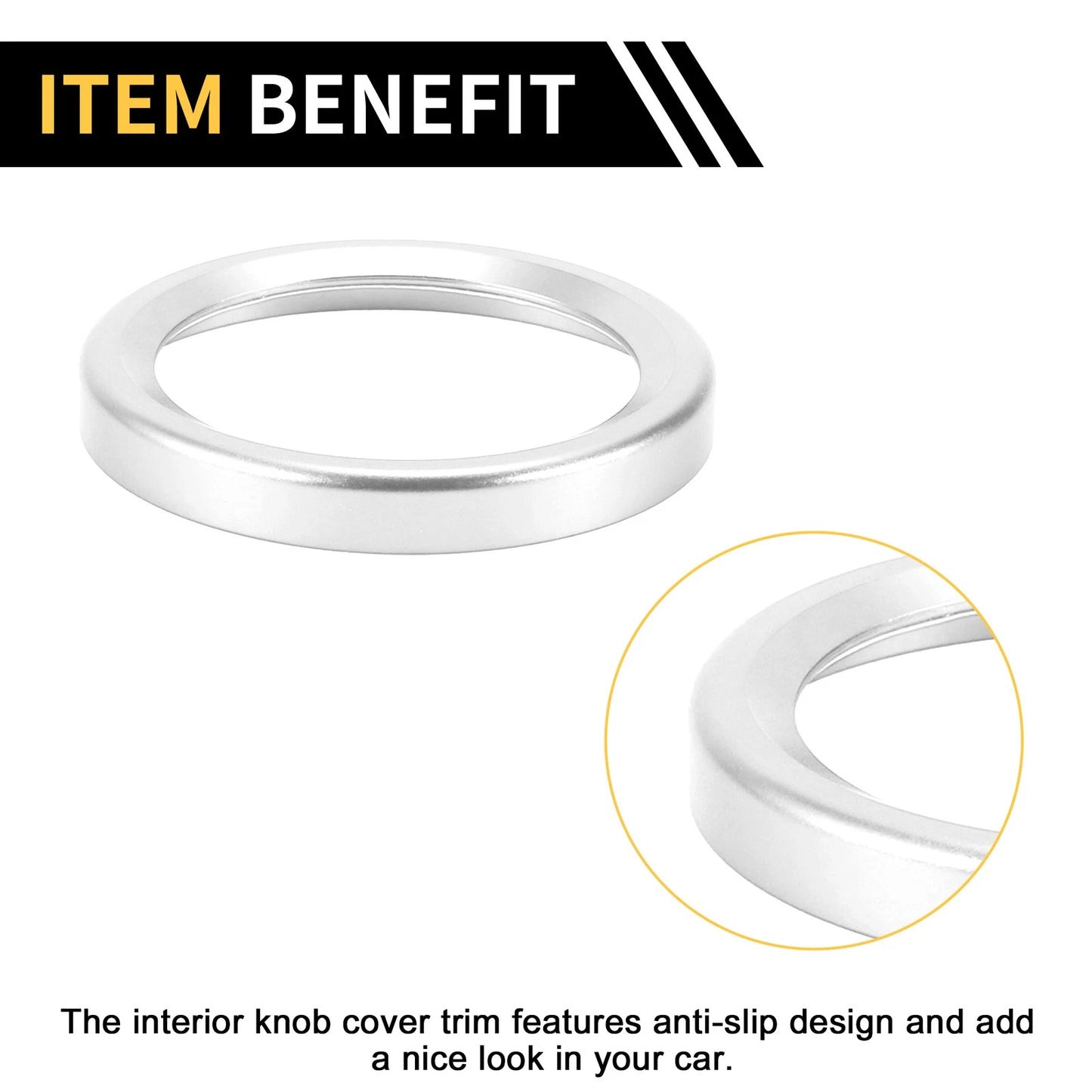 Engine Start Stop Button Knob Cover Ring for Ford Maverick (2022)