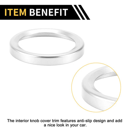 Engine Start Stop Button Knob Cover Ring for Ford Maverick (2022)