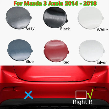 Rear Bumper Tow Hook Cover for Mazda 3 Axela (2014–2018)