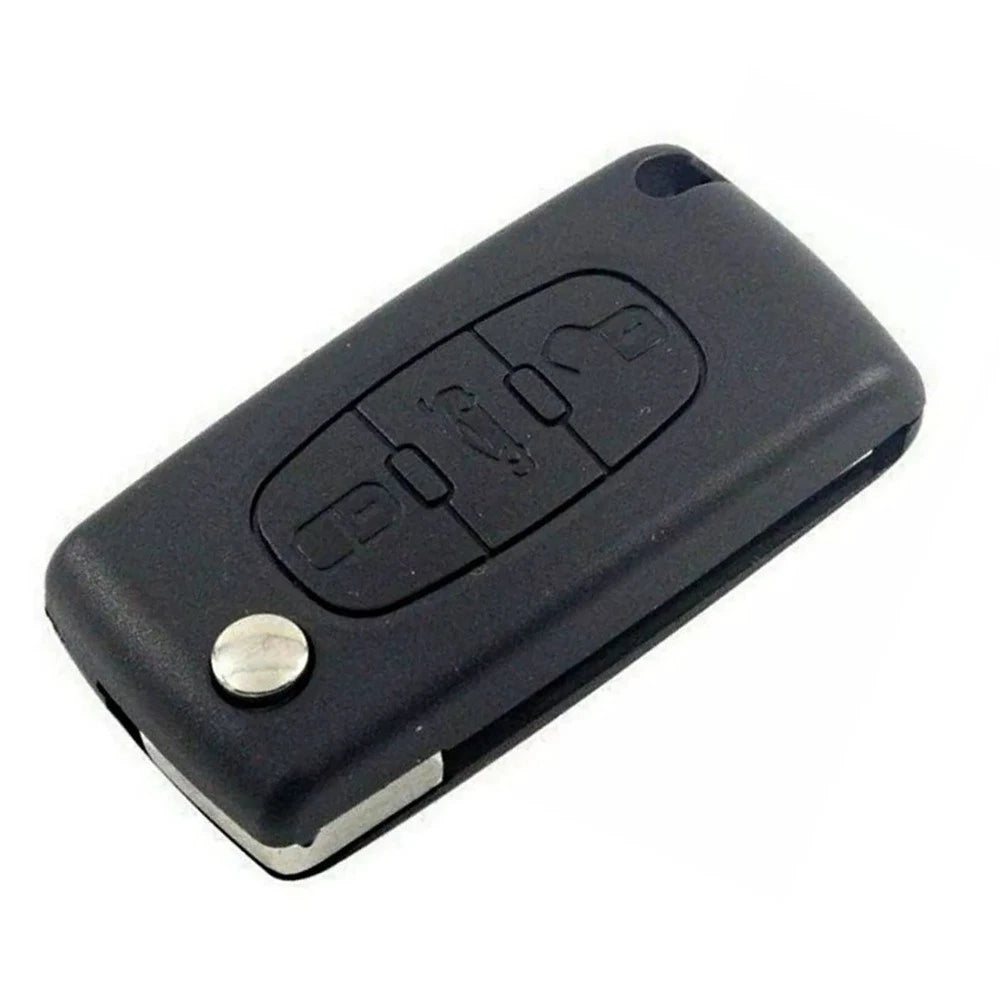 Button Replacement Flip Key Shell Case for Toyota ProAce, Citroen Dispatch