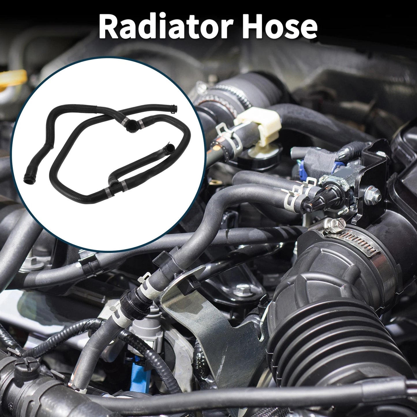 Radiator Hose for Ford Escape 1.6T (2013) - Rubber Heating Water Pipe