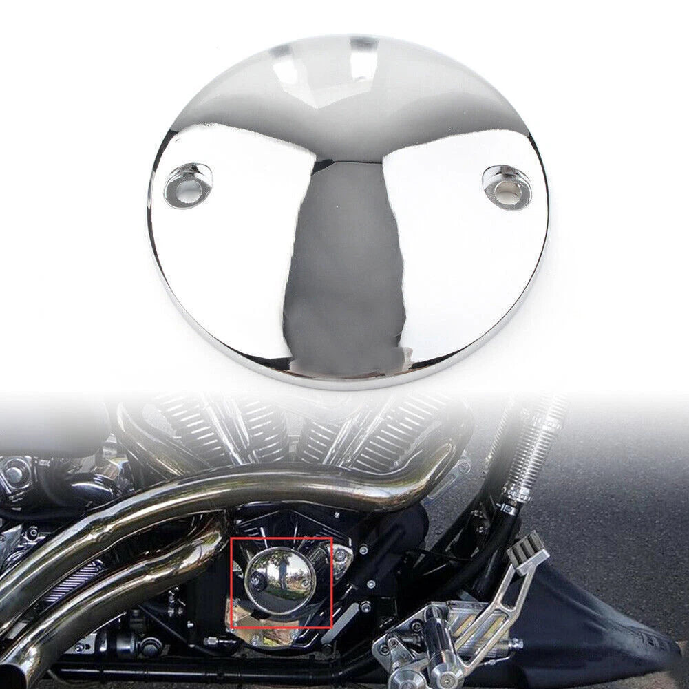 Ignition Timing Points Covers for Harley Big Twin, Sportster (70-99)
