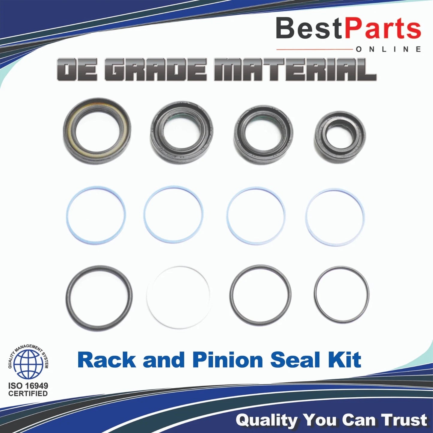 Seal Kit / Power Steering Rack and Pinion for Renault Laguna (2000–2008)