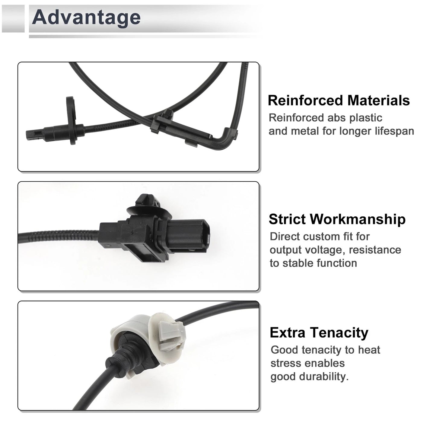 ABS Wheel Speed Sensor for Honda Civic Front Right (2016-2021)