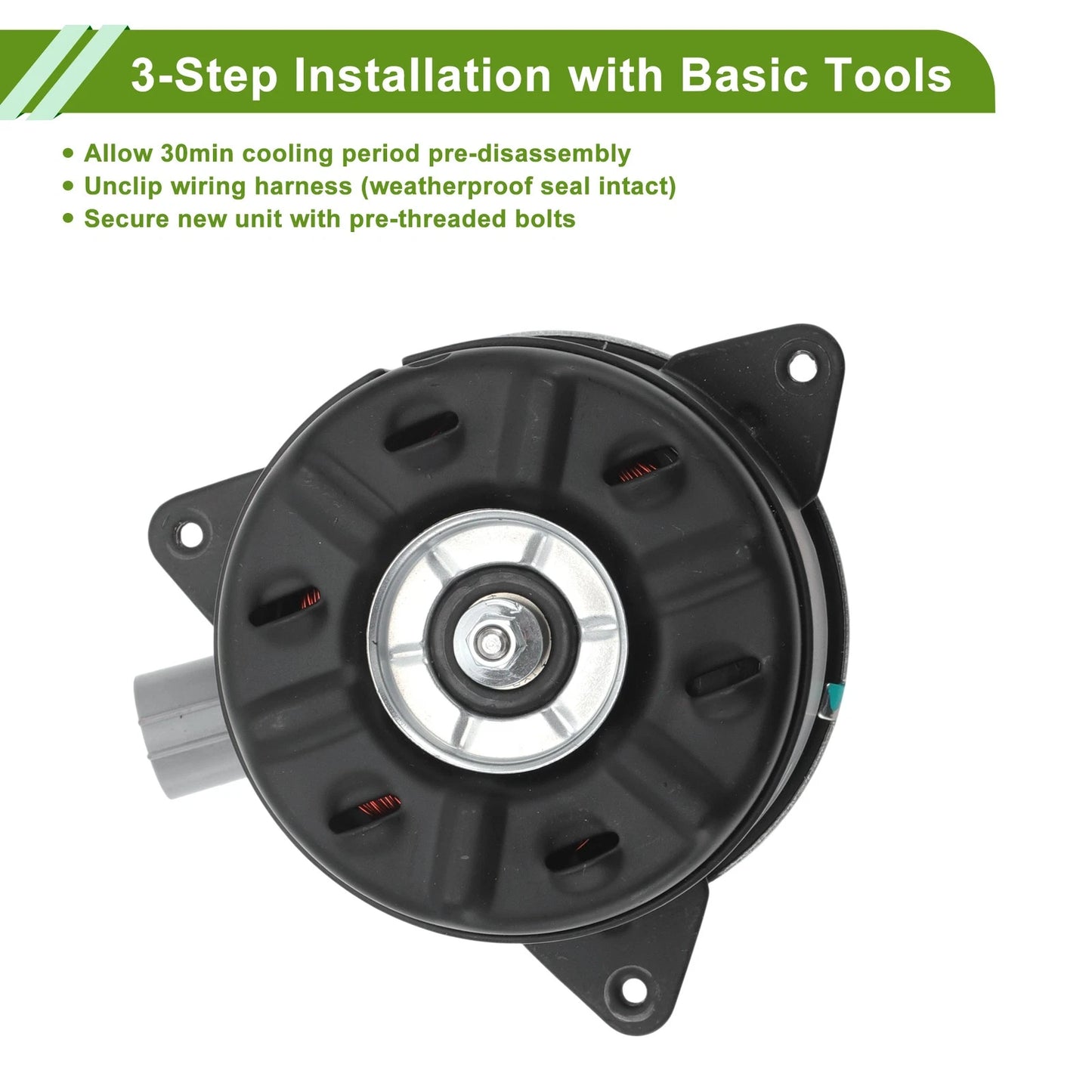 Radiator Fan Motor for Toyota RAV4 (2001-2005) 1 Pc