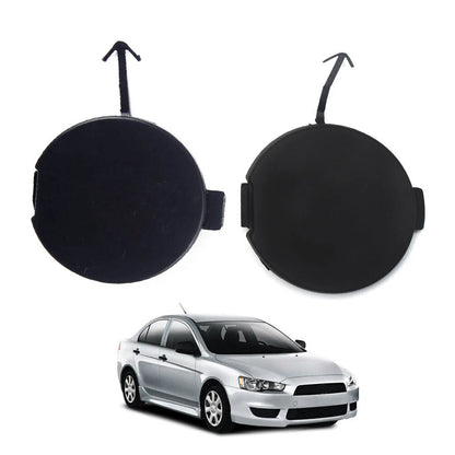 Tow Hook Cover Caps for 2008-2016 Mitsubishi Lancer Front & Rear
