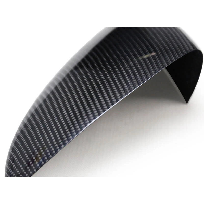 Dry Carbon Fiber Add-on Side Mirror Cover Caps for Mazda 3 Axela/CX-30 2020-2021