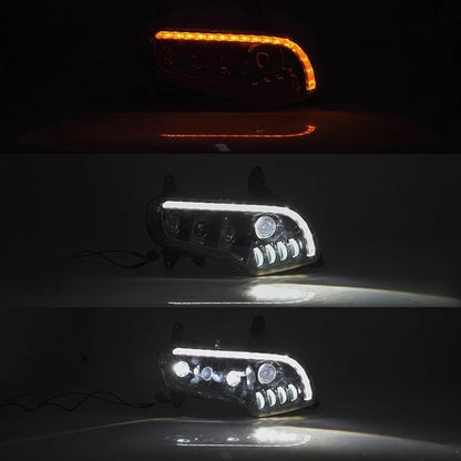 Front LED Headlight Amber Turn Signal for Honda GoldWing GL1800 (2001–2017)
