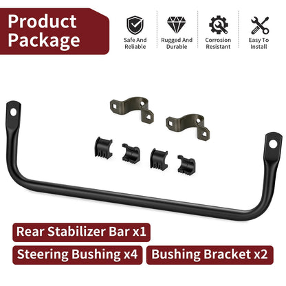 2 x Rear Stabilizer Bar Kit for Polaris Sportsman 850 XP (2009–2013)