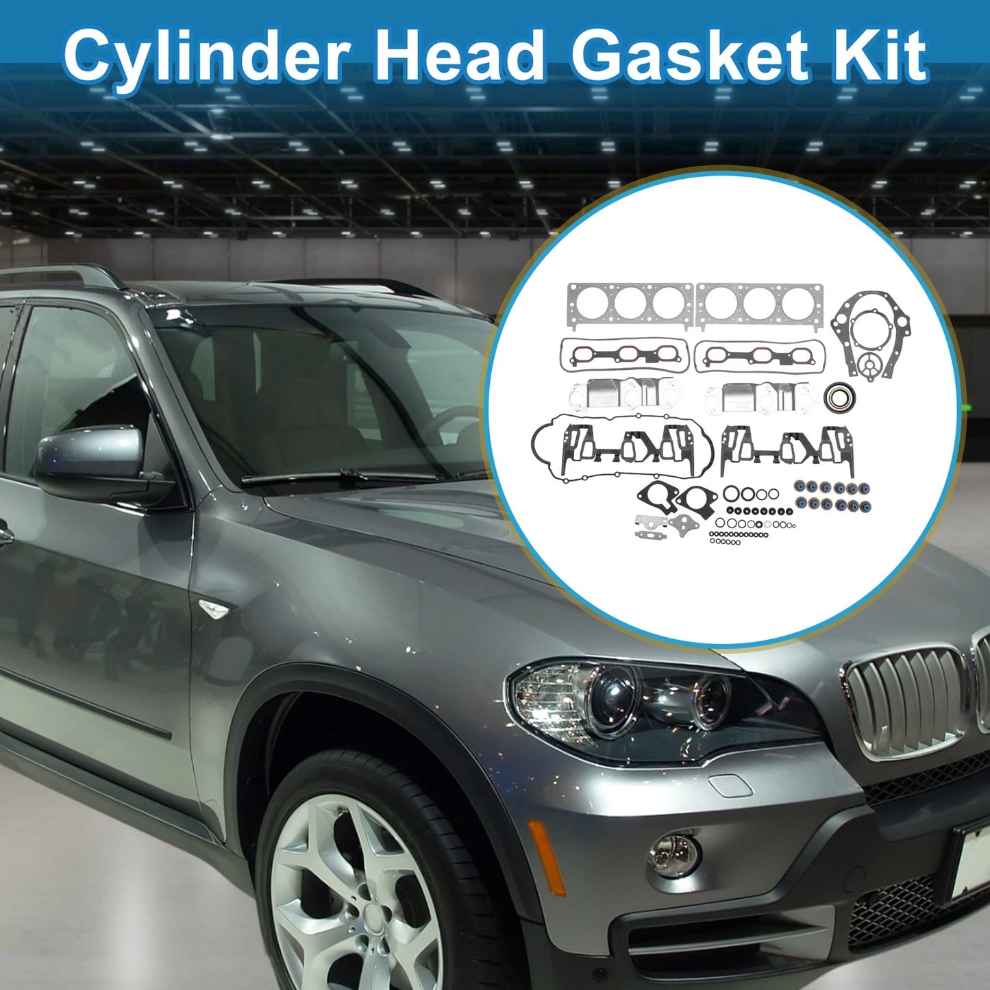 Cylinder Head Gasket Kit 3.4L for Chevrolet Pontiac Equinox Torrent 1 Set