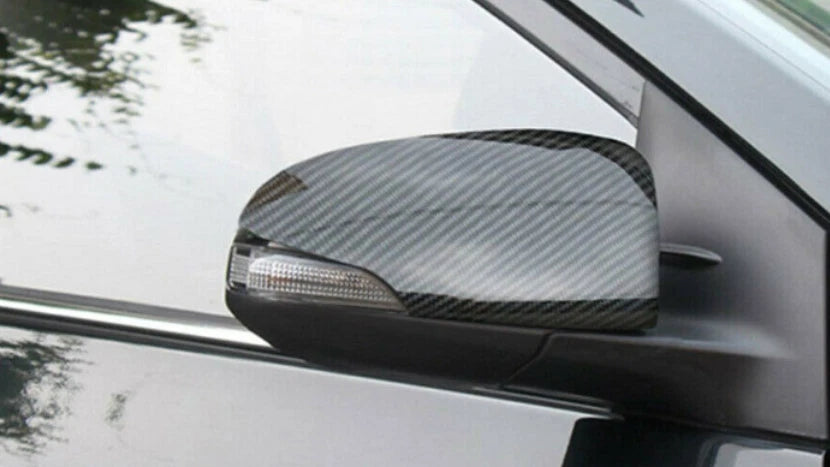 Carbon Fiber Rearview Mirror Side Cover Trim for Toyota C-HR (2018-2023)