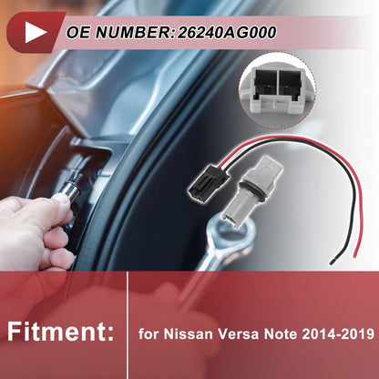 Parking Light Socket Wiring Set for Nissan Versa Note (2014-2019)