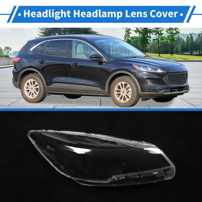 1 x Front Right Headlight Lens Cover for Ford Escape (2013-2016)