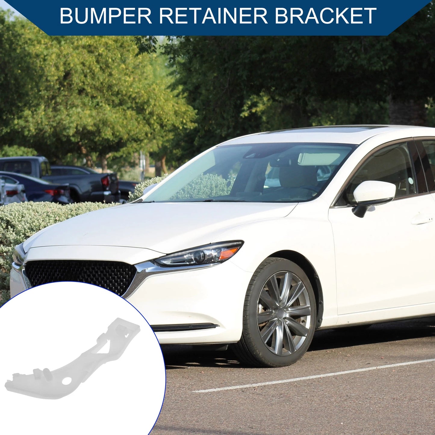 Right Front Bumper Support Bracket for Mazda 6 (2003-2008)