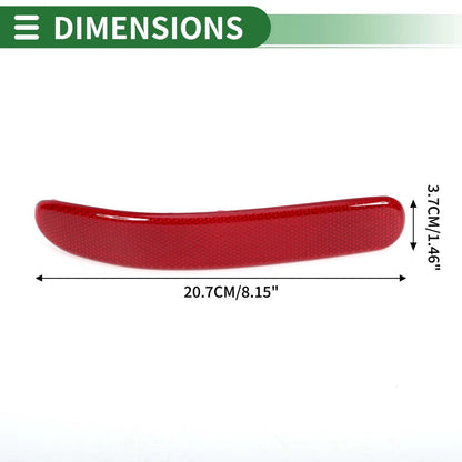 Bumper Reflector for BMW Mini Cooper Clubman R55 Rear Left (2008-2014)