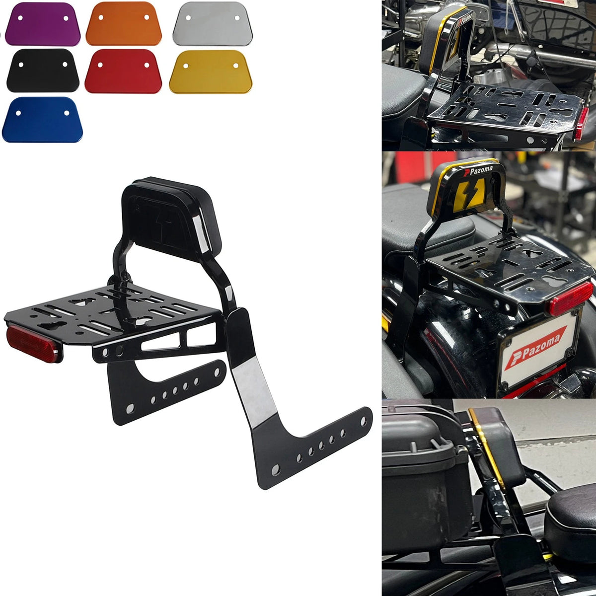 Sissy Bar Kit for Harley Softail Low Rider EI Diablo FXRST (2022-2024)