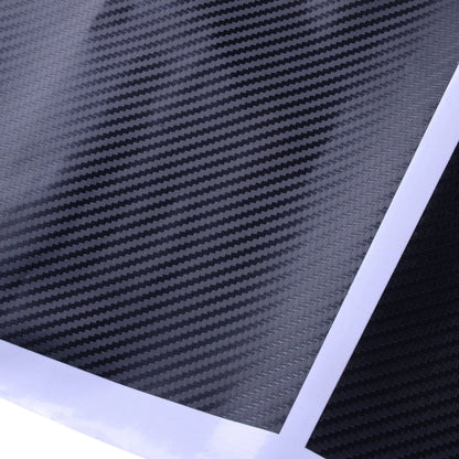 5x Carbon Fiber Center Console Trim for Tesla Model 3 (2017-2023)