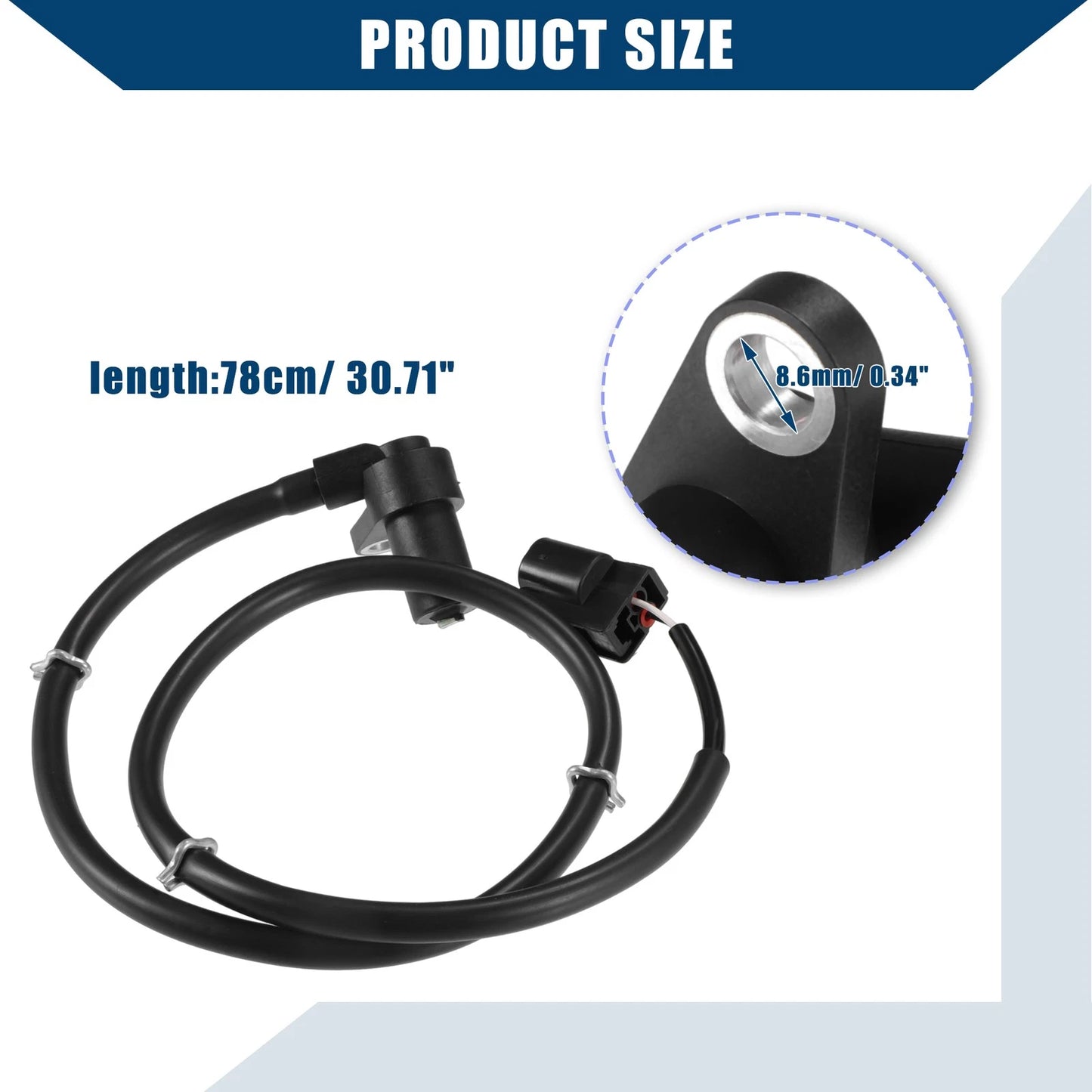 ABS Wheel Speed Sensor for Mitsubishi Lancer (2003-2006) Rear Left