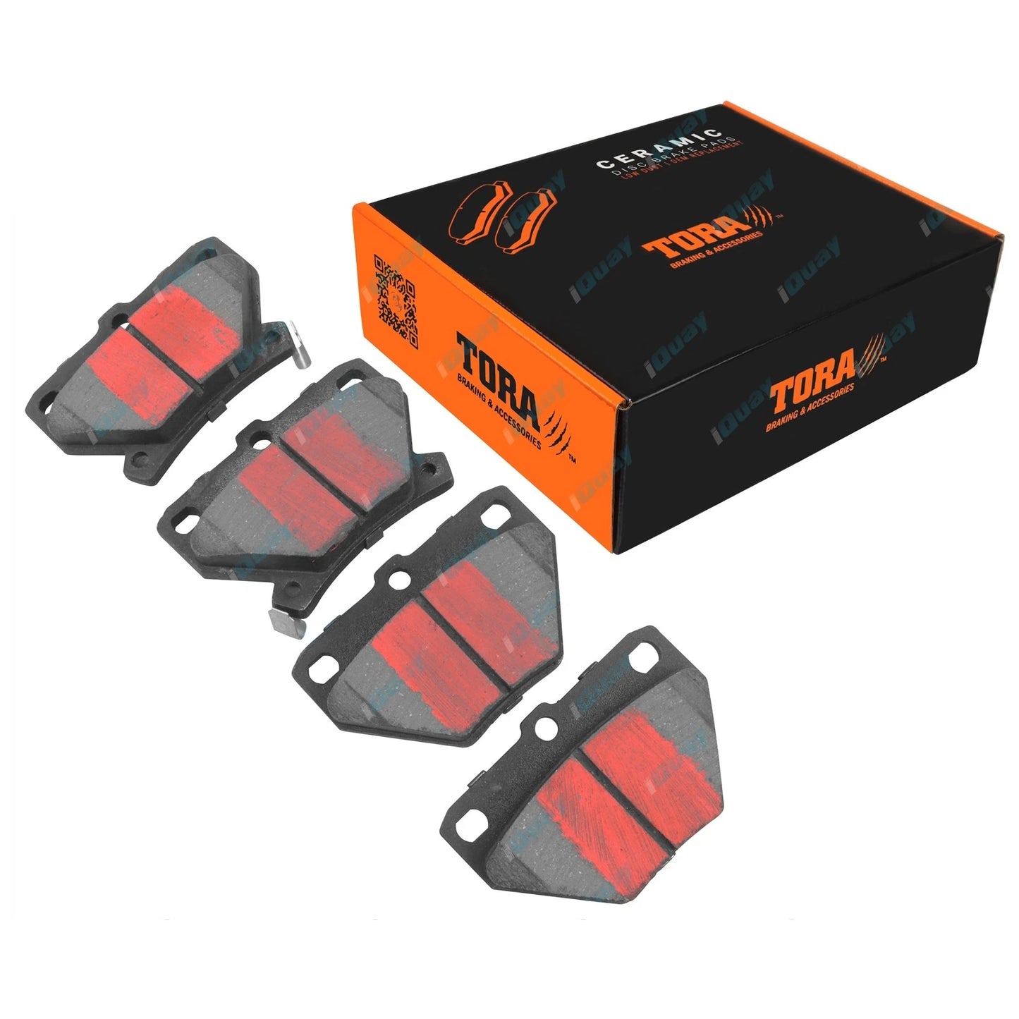 Rear Ceramic Brake Pad Set for Toyota Celica ZZT231R 1999-2005 4cyl 1.8L 2ZZ-GE