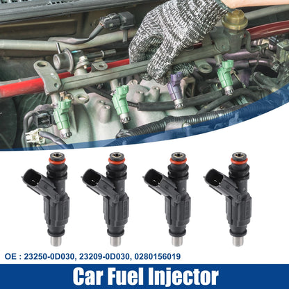4 x Fuel Injector Nozzles for Toyota Corolla (2002-2007)