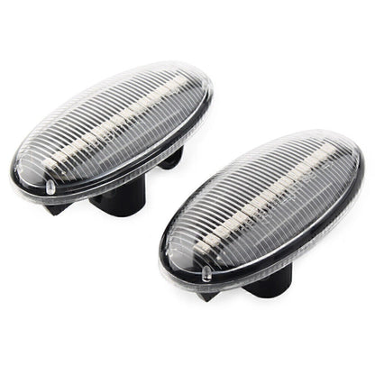 LED Dynamic Side Marker Sequential Blinker Amber Lights for Mazda 2 3 5 MPV
