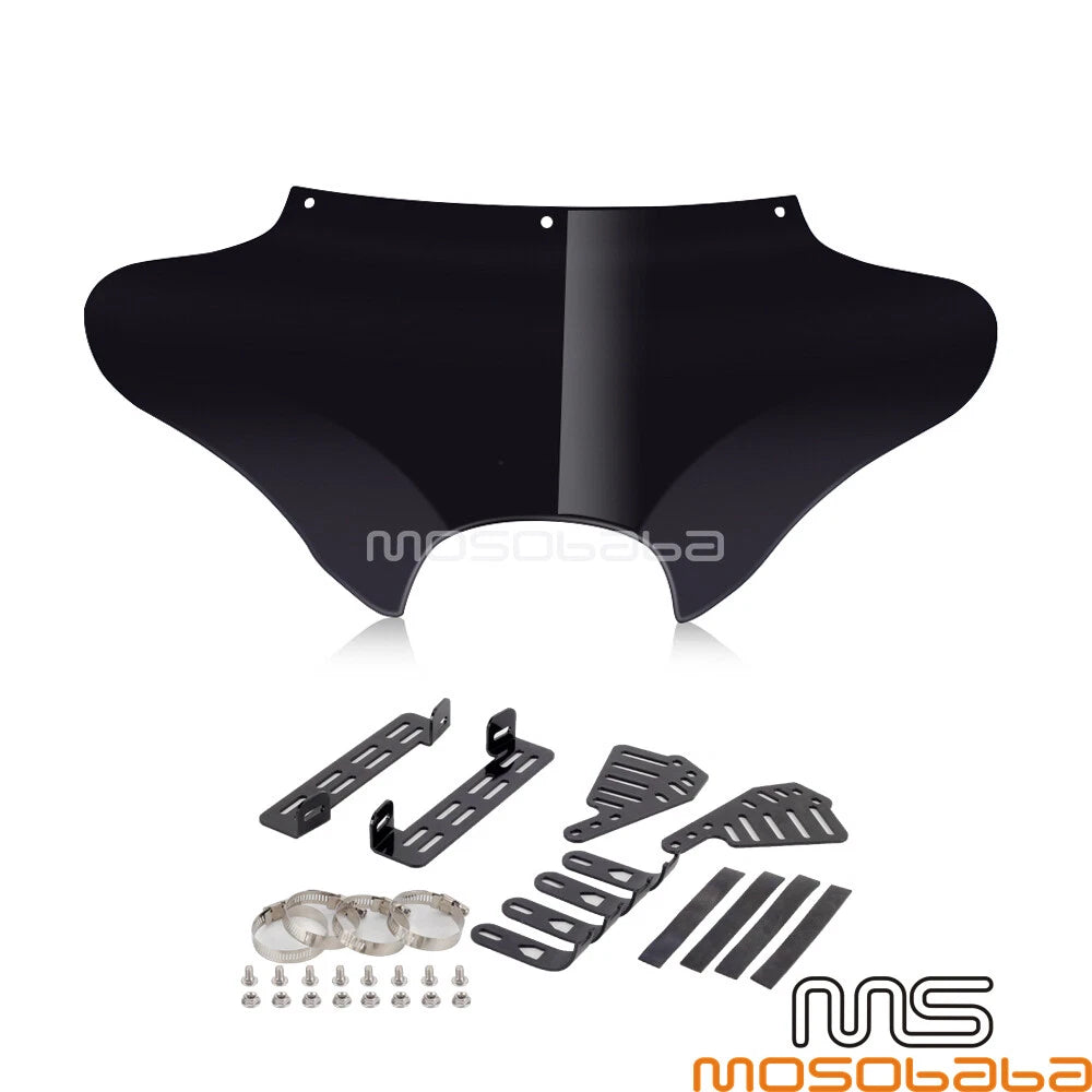 Detachable Batwing Headlight Fairing for Harley Softail Slim, Fatboy (2014-2023)