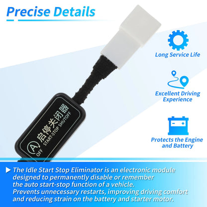 Idle Start Stop Eliminator for Toyota Tacoma 2024-2025 Auto Start/Stop Disable