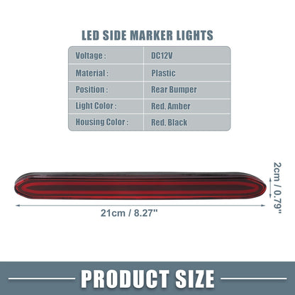 Rear Bumper Reflector Light for Honda Odyssey (2007-2013) Red