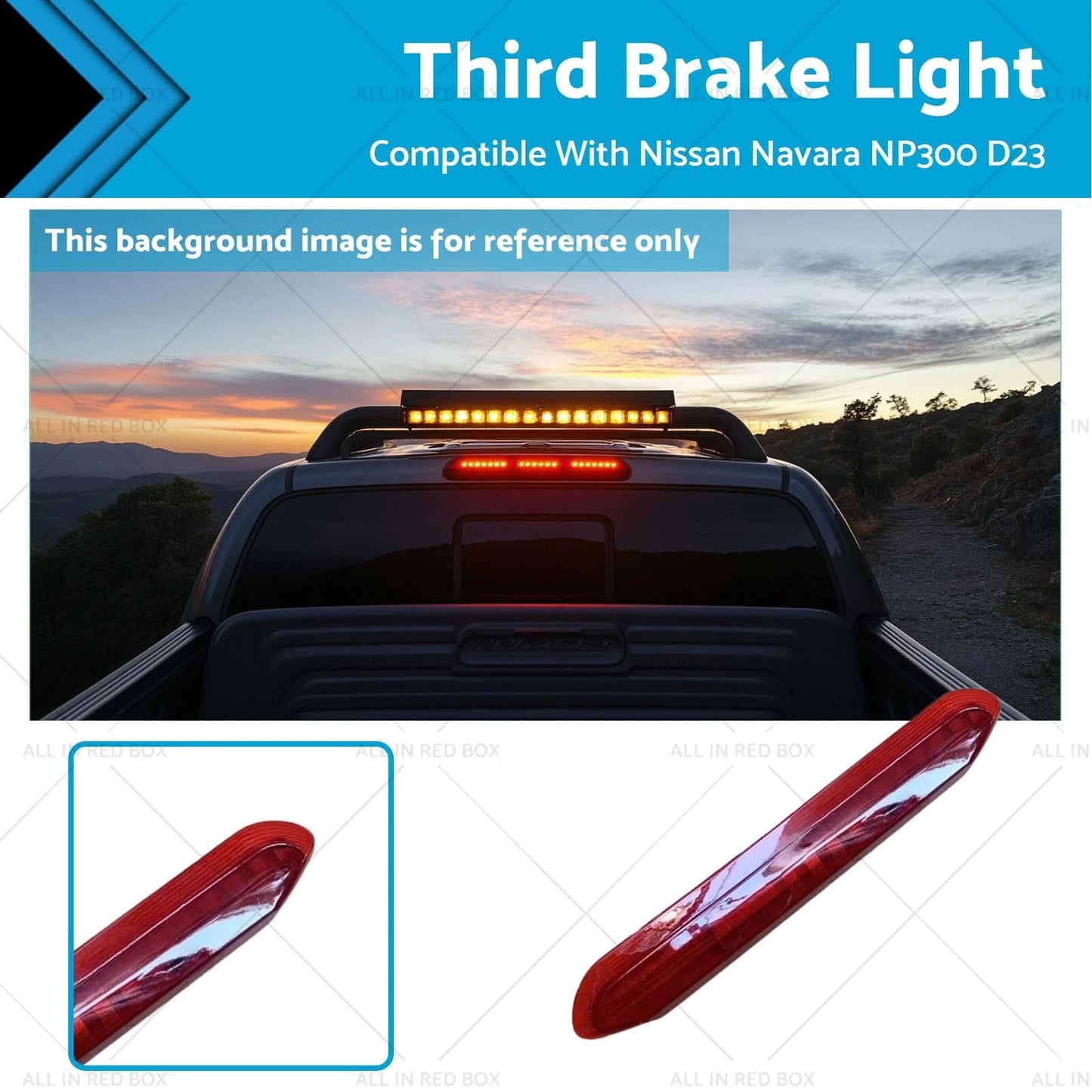 LED Third Brake Light for Nissan Navara NP300 D23 (2014-2024)