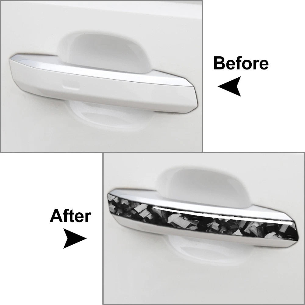 Outer Door Handle Pull Cover Trim for Audi A4 B9 (2017-2020), A5 (2017-2022)