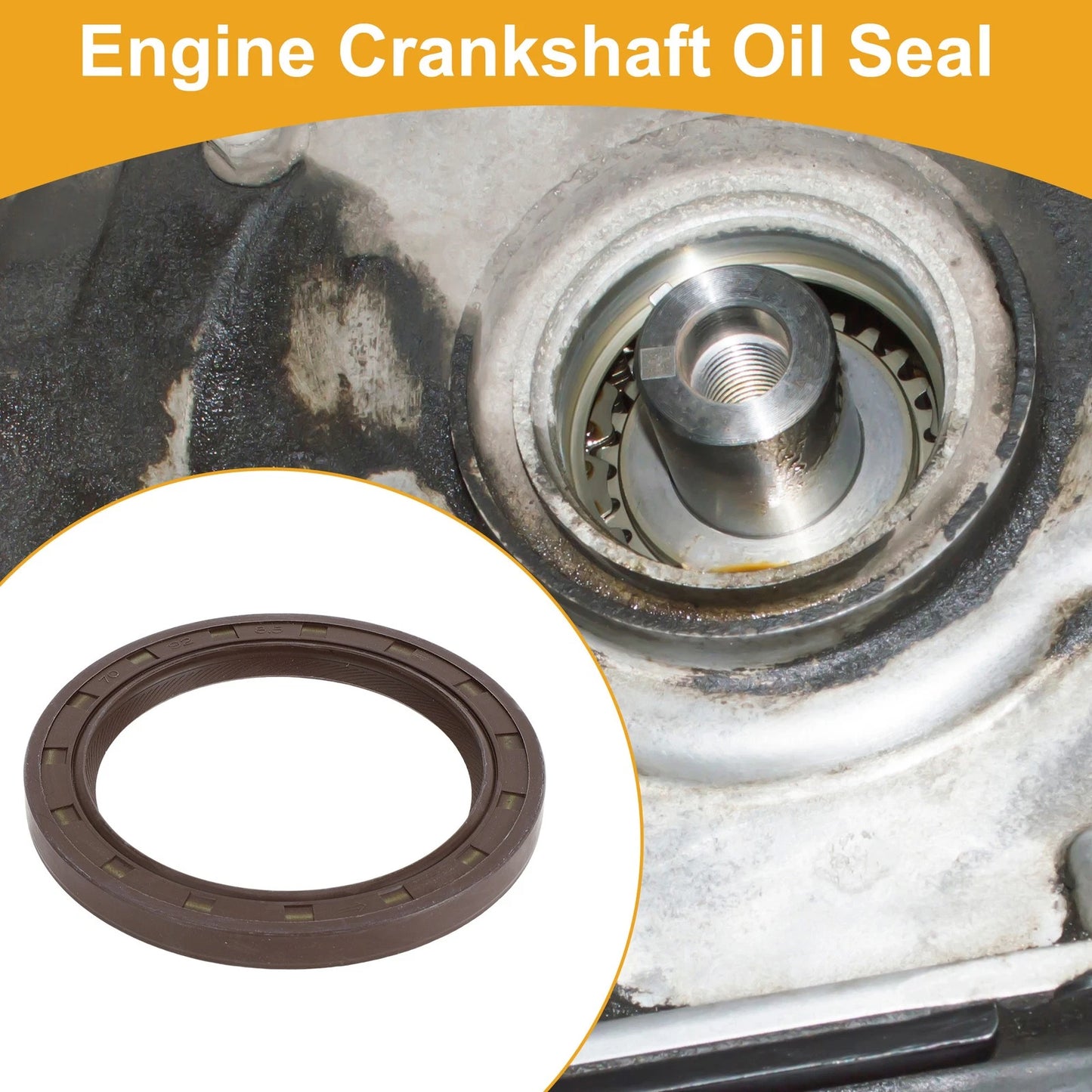 1 x Rear Crankshaft Oil Seal for Toyota Celica (1990–1998)