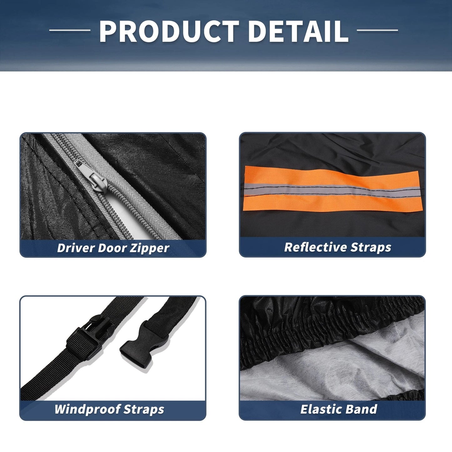 Waterproof Car Cover with Windproof Buckle for Nissan Sakura Dayz (2022-2023)