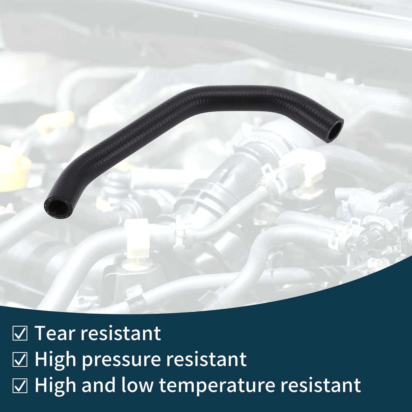 Radiator Hose for Porsche Cayenne Rubber Coolant Pipe (2006-2009)